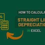 How To Calculate Straight Line Depreciation In Excel