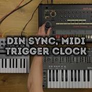 How To Sync Drum Machines And Sequencers Via DIN SYNC MIDI CV GATE And TRIGGER CLOCK