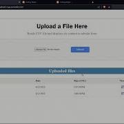 CSV Upload Coding Ninjas