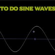 HOW TO MAKE A SIMPLE SINE WAVE ADOBE AFTER EFFECTS TUTORIAL