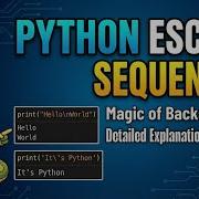 Python Escape Sequences Explained Kcoderprogramming Coding Python Pythontutorial Pythoncoding