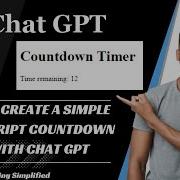 How To Create A Simple JavaScript Countdown Timer With ChatGpt