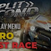 Split Second Game Menu Intro And First Race Gameplay