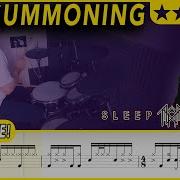 The Summoning Sleep Token DRUM SCORE Sheet Music 343 DRUMSCRIBE