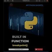Python Inbuilt Predefined Functions 47 Shorts Breakpoint