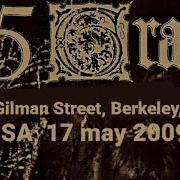 45 Grave 924 Gilman Street Berkeley CA USA 17 May 2009 FULL VIDEO LIVE CONCERT