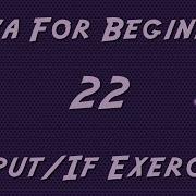 Learn Java For Beginners 22 If Exercise
