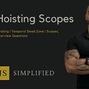 Hoisting Temporal Dead Zone Scopes Müsahibə Sualları