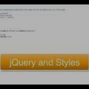 Using JQuery To Modify CSS Styles