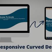 Responsive Curved Design Custom Shape DIV With CSS