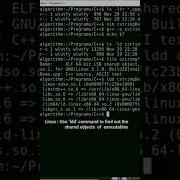 Linux Use Ldd Command To Find Out The Static And Shared Objects Of Executables