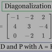 Diagonalize 3x3 Matrix