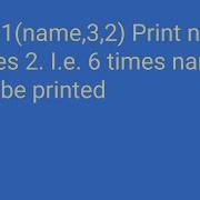 Python Practice Series 17 Beginners Level 1 Basic Print String Of Given Times Exercises
