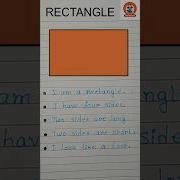 Rectangle Easylearning Education Kids 5lines Rectangle Leraning School Project