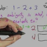 Ambiguity Solution Programming Languages
