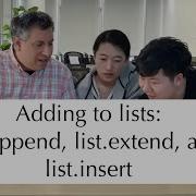 Python Standard Library Adding Items To Lists