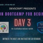 Python BootCamp DAY 3 DevScript