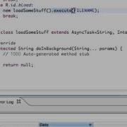 Android Application Development Tutorial 101 Async Task Class To Load Stuff