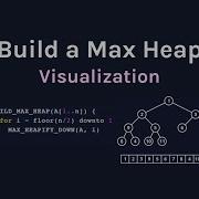 Build A Max Heap Code Visualization