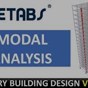 20 Modal Analysis Dynamic Analysis Tall Buildings Design Etabs