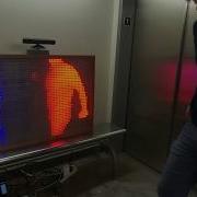 Interactive LED Display Using Kinect And Processing