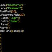 Java Swing Login Form Creating GUI For Account Apps Part1