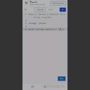 1 Line Python Code To Replace A Character In A String Shorts Python Coding