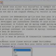Spring Orm Transaction Hibernate Etape 2