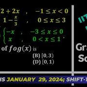 Easy Graph Method For Composite Functions Functions Class 12 Jee JEE Mains PYQ Jee