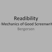 Readability Lecture