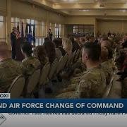 Change Of Command Ceremony For 2nd Air Force Held On Keesler Air Force Base