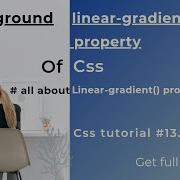 Linear Gradient Css Background Linear Gradient Css Css Tutorial 13