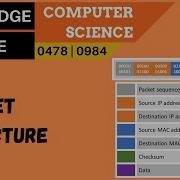 16 CAMBRIDGE IGCSE 0478 0984 2 1 Packet And Packet Structure
