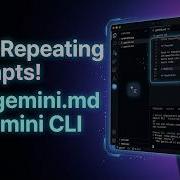Прекратите повторять подсказки Используйте Gemini Md в Gemini CLI