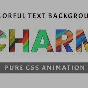 Colorful Text Background Animation Using Css Tutorial For Beginners