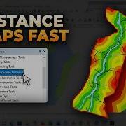Create Distance To River And Distance To Road In ArcGIS