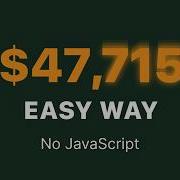 EASY Animated Counting Number CSS Only Tutorial