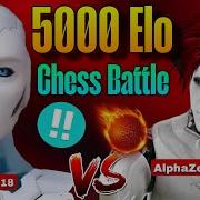 Stockfish 18 недавно сыграл партию в шахматы с рейтингом 5000 Эло с AlphaZero Stockfish против