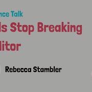 Go Pls Stop Breaking My Editor GopherCon SG 2019