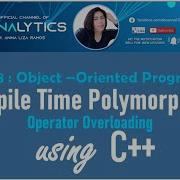 Demo 8 Compile Time Polymorphism Operator Overloading