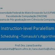 Dynamic Scheduling Tomasulo S Algorithm Part1