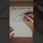 Angle Bisector Theorem Geometry Maths