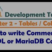 How To Write Comments In MySQL Or MariaDB Code MySQL Developer Tutorial