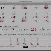 Unit 7 Multiplication And Fraction Review For 3rd Grade