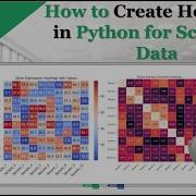 How To Create Heatmaps In Python For Scientific Data Heatmap Tutorial Python