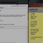 CodingBat Array 1 MakeMiddle