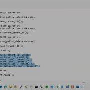 PostgreSQL Row Level Security For Multi Tenancy