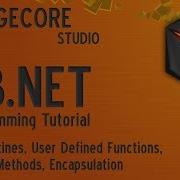 Another VB NET Tutorial Series 3 Methods Subroutines Functions Etc
