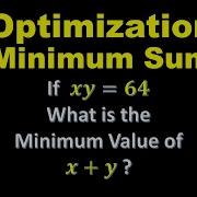 Optimization Problem Minimum Sum Calculus 1 Problem 2