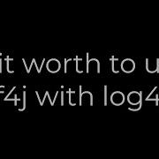 Java Is It Worth To Use Slf4j With Log4j2 5solution